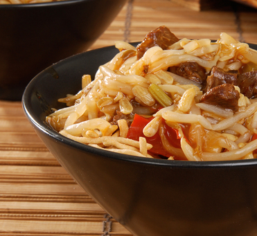 Lamb chow mein