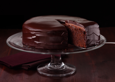 Chocolate truffle cake