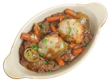 Beef and dumplings stew