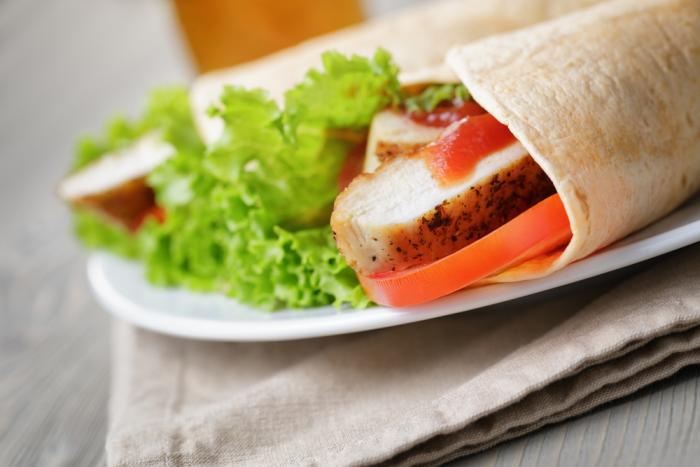 Chicken wraps | MummyPages.uk