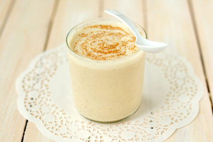 Peanut butter and banana smoothie