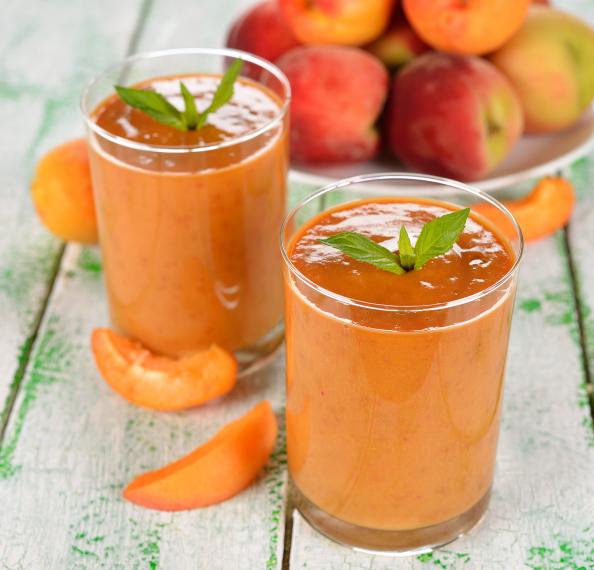 Peach melba smoothie | MummyPages.uk