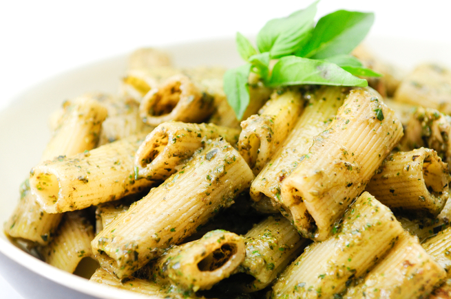 Pesto chicken pasta 