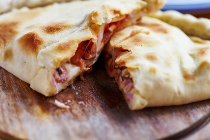 Mushroom and pepper calzones | MummyPages.uk