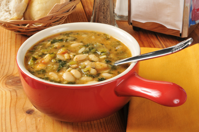 Mixed white bean soup