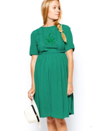 Lace skater dress