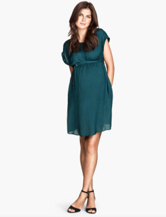 MAMA patterned dress