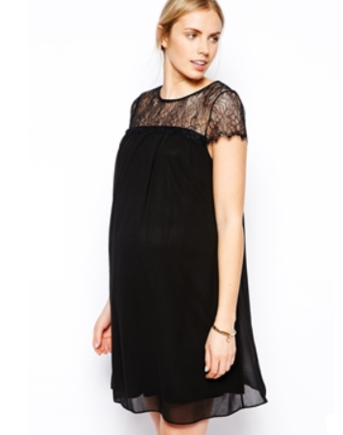 Maternity swing dress