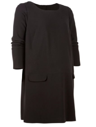 A-line long sleeved dress