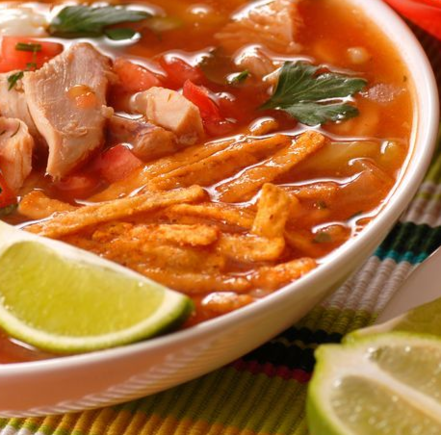 Mexican chicken soup