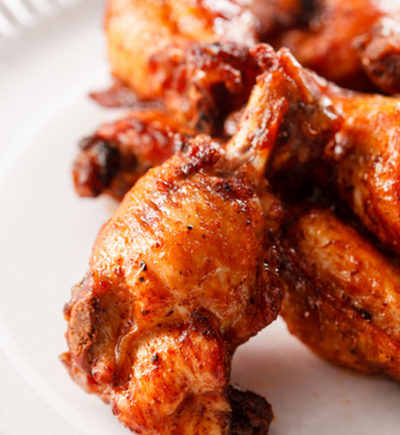 Sticky chicken drumsticks