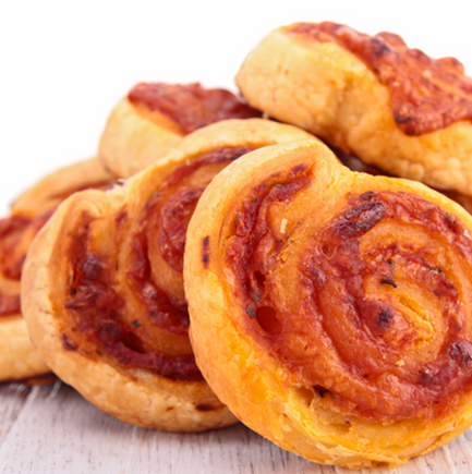 Pinwheel pizza
