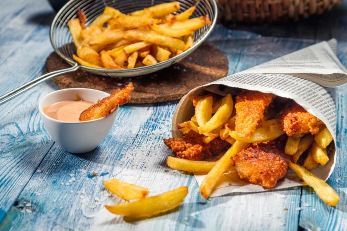 Light fish and chips | MummyPages.uk