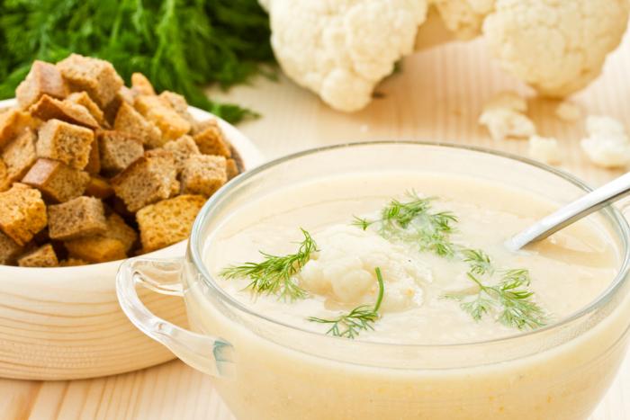 Cauliflower with cheese soup | MummyPages.uk
