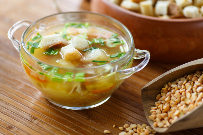 Garbure, French country bread and broth