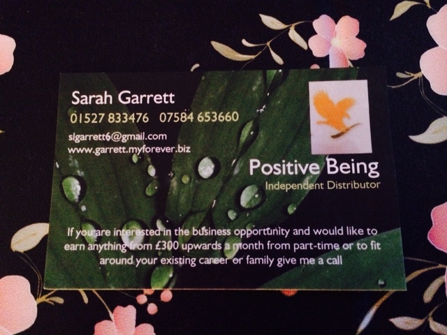 Forever Living - Sarah Garrett