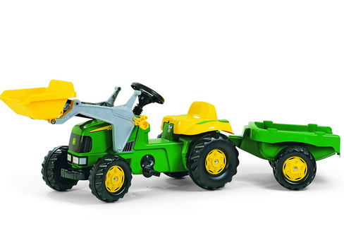 Rolly Kid JD Tractor/ Loader/ Trailer