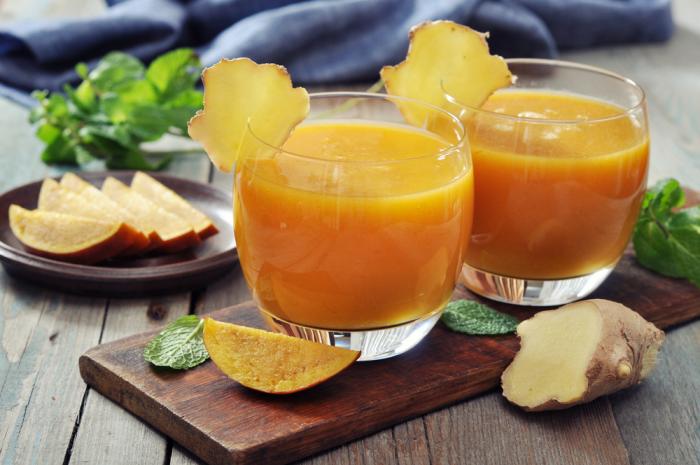 Orange and ginger juice | MummyPages.uk