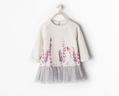 Zara Photo Print dress
