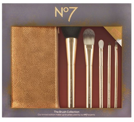 No7 Brush Collection and Purse