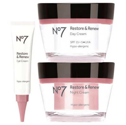 No7 Restore and Renew Bundle