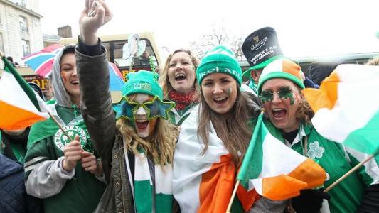 St Patricks Day in London 2015