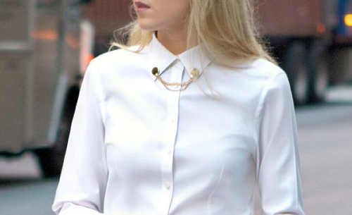 Styling your white shirt