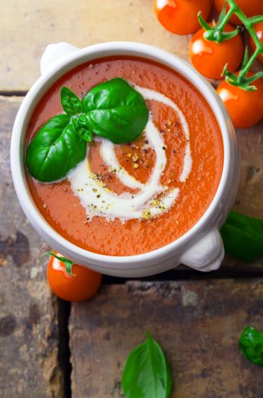 Slow cooker cream of tomato soup | MummyPages.uk