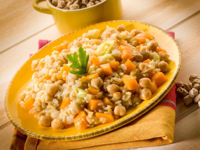 Chickpea and barley risotto | MummyPages.uk