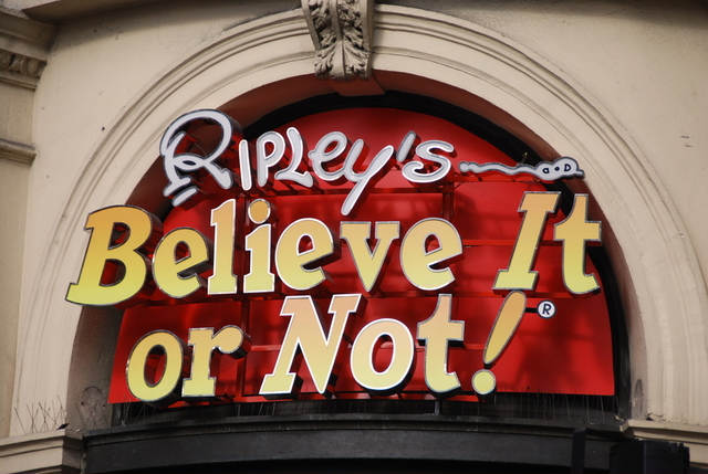 Ripleys Believe It Or Not! Museum London 