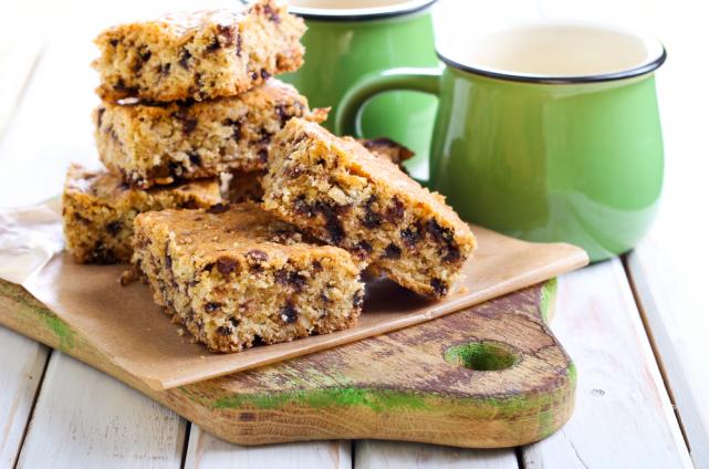 Chocolate oat bars