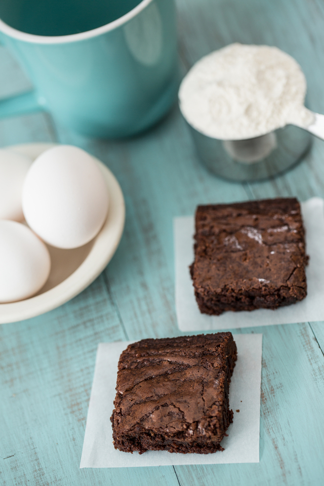 Fudge chocolate brownie bars