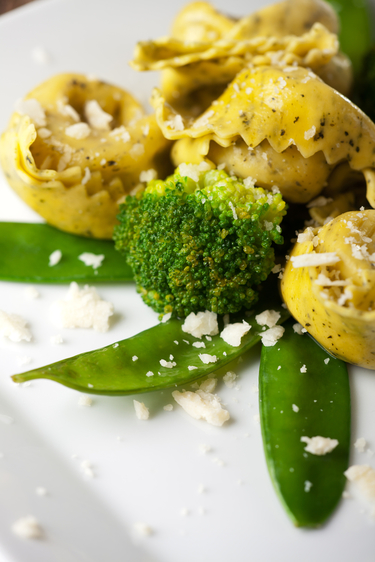 Mixed vegetable tortellini