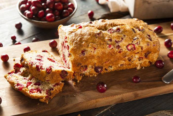 Cranberry and orange walnut bread | MummyPages.uk