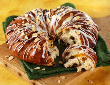 Easter sharing bread