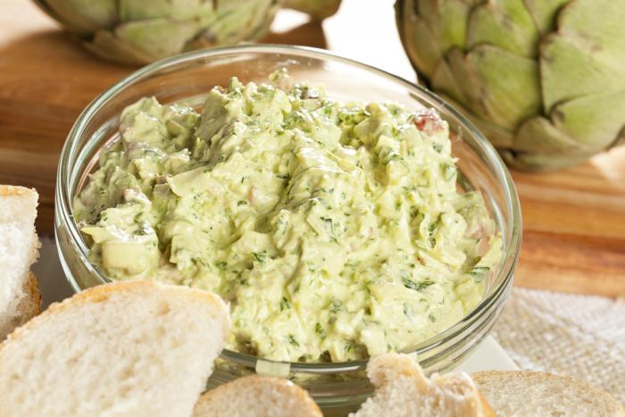 Artichoke and spinach dip | MummyPages.uk