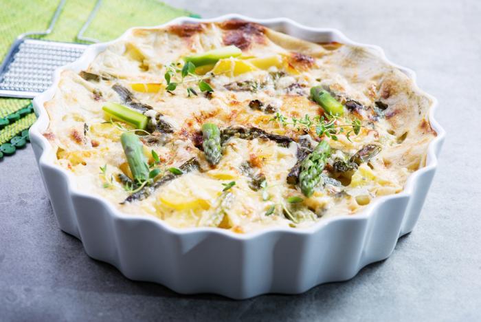 Brie and asparagus frittata | MummyPages.uk