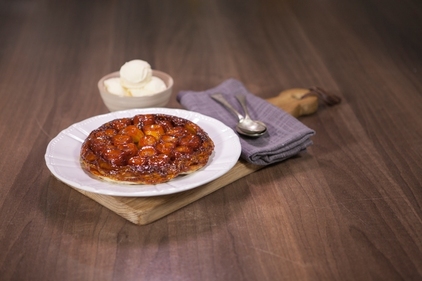 Banana and Salted Caramel Tart Tatin