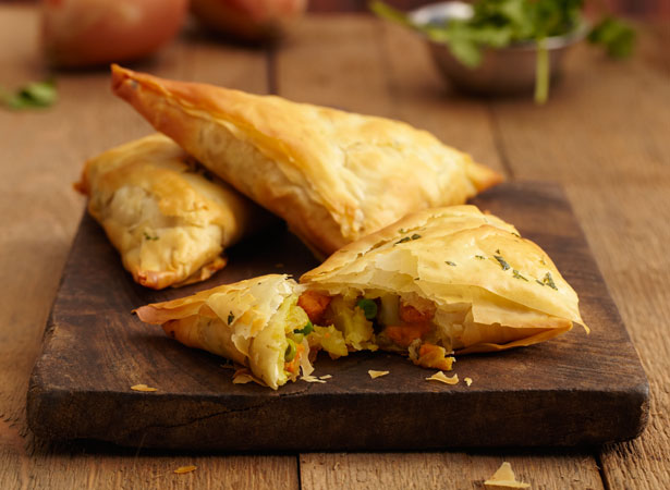 Sweet Potato Samosas