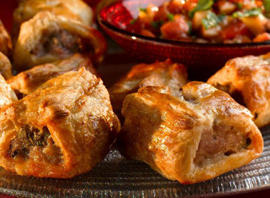 Slightly Spicy Sausage Rolls