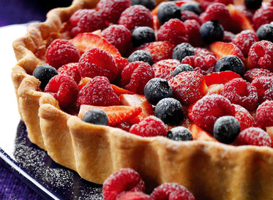 Summer Fruit and Orange Tart