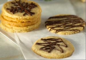 Almond Shortbread Wafers