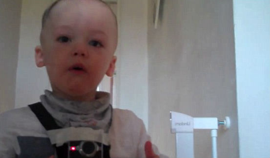A day in the life! Dad straps GoPro to toddler son to see world through his eyes 
