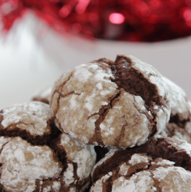 Chocolate crinkles