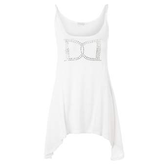 White vest top