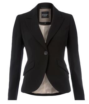 Black tailored jacket
