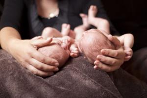 To the stranger who knit tiny hats for my premature twins
