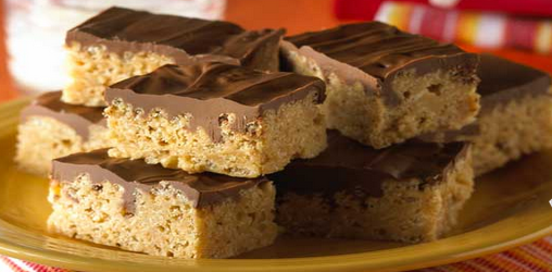 Chocolate krispie bars