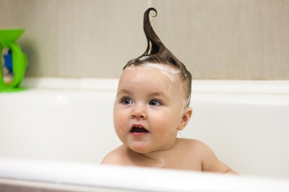 Get your armour out mommas, it's bath time!