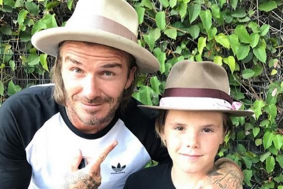 Fans express their concerns over video of 12-year-old Cruz Beckham lifting weights